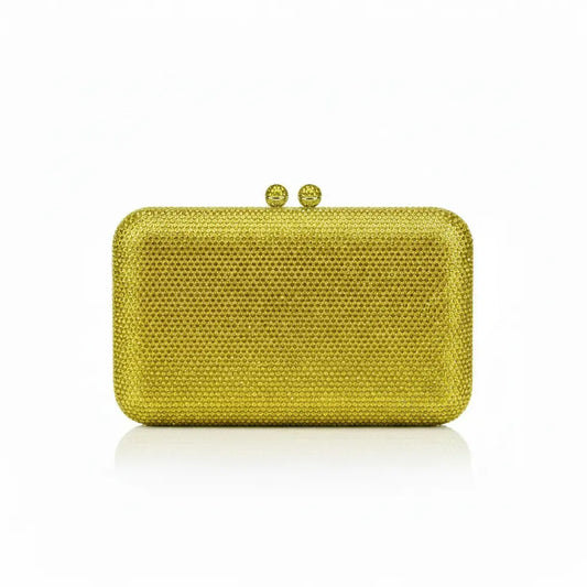 Joie de Vivre Clutch in Yellow Anna Zuckerman
