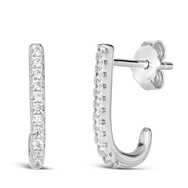 Anna Zuckerman Julie J Hoop Earrings
