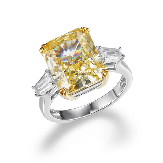 Juliette Radiant Ring in Canary Yellow Anna Zuckerman