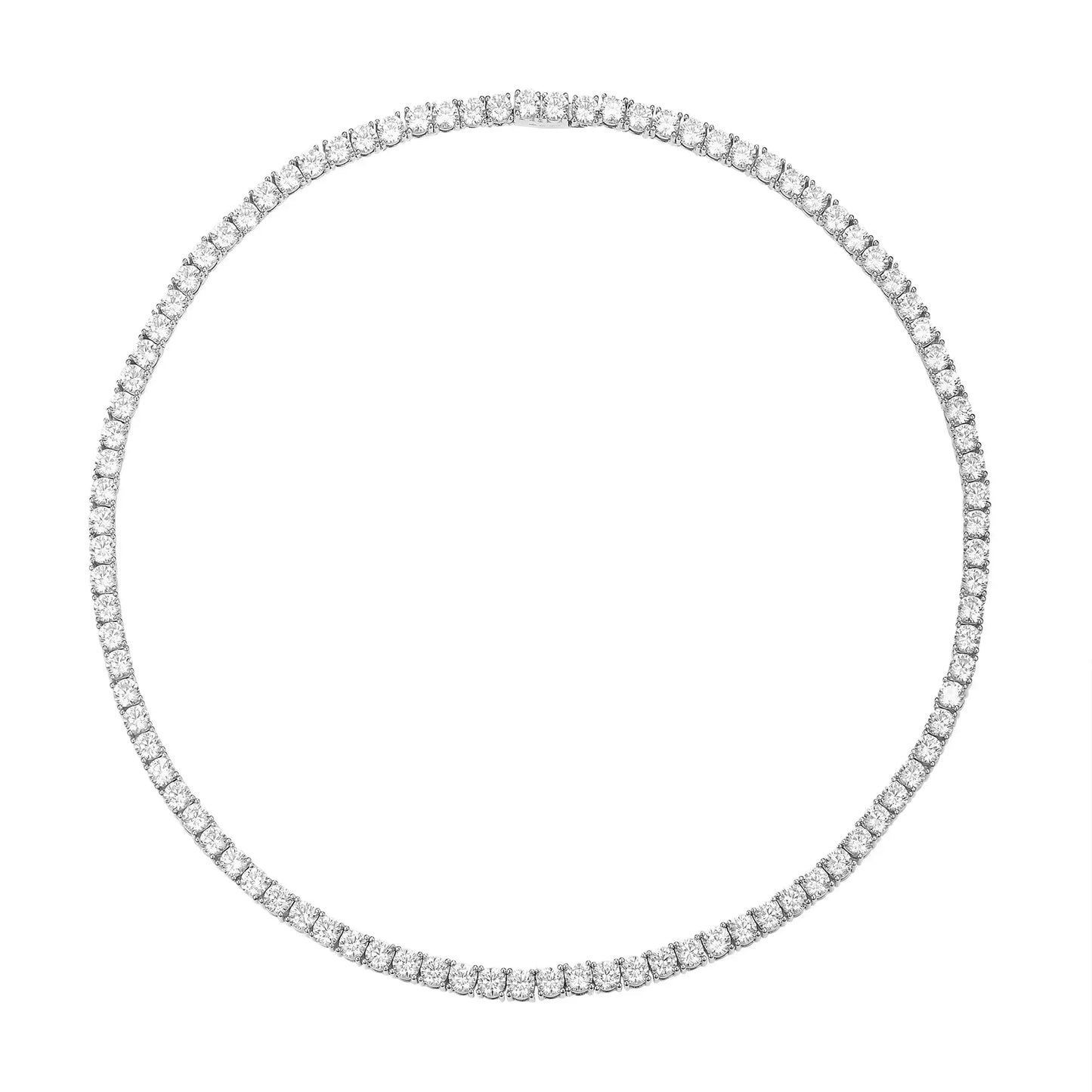 Just Like Diamond Choker in Platinum Anna Zuckerman