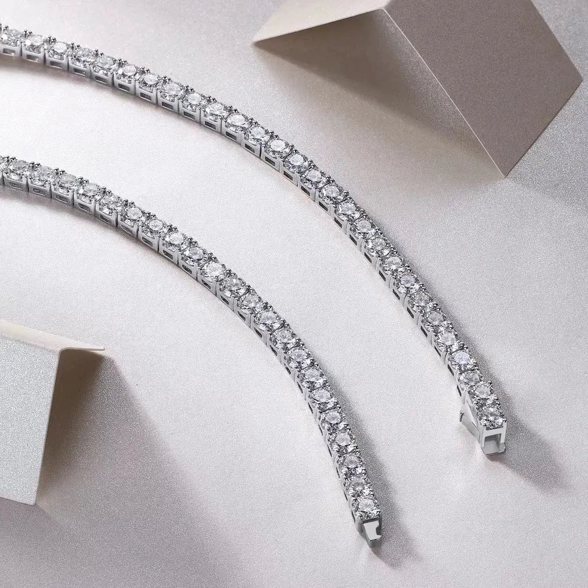 Just Like Diamond Choker in Platinum Anna Zuckerman