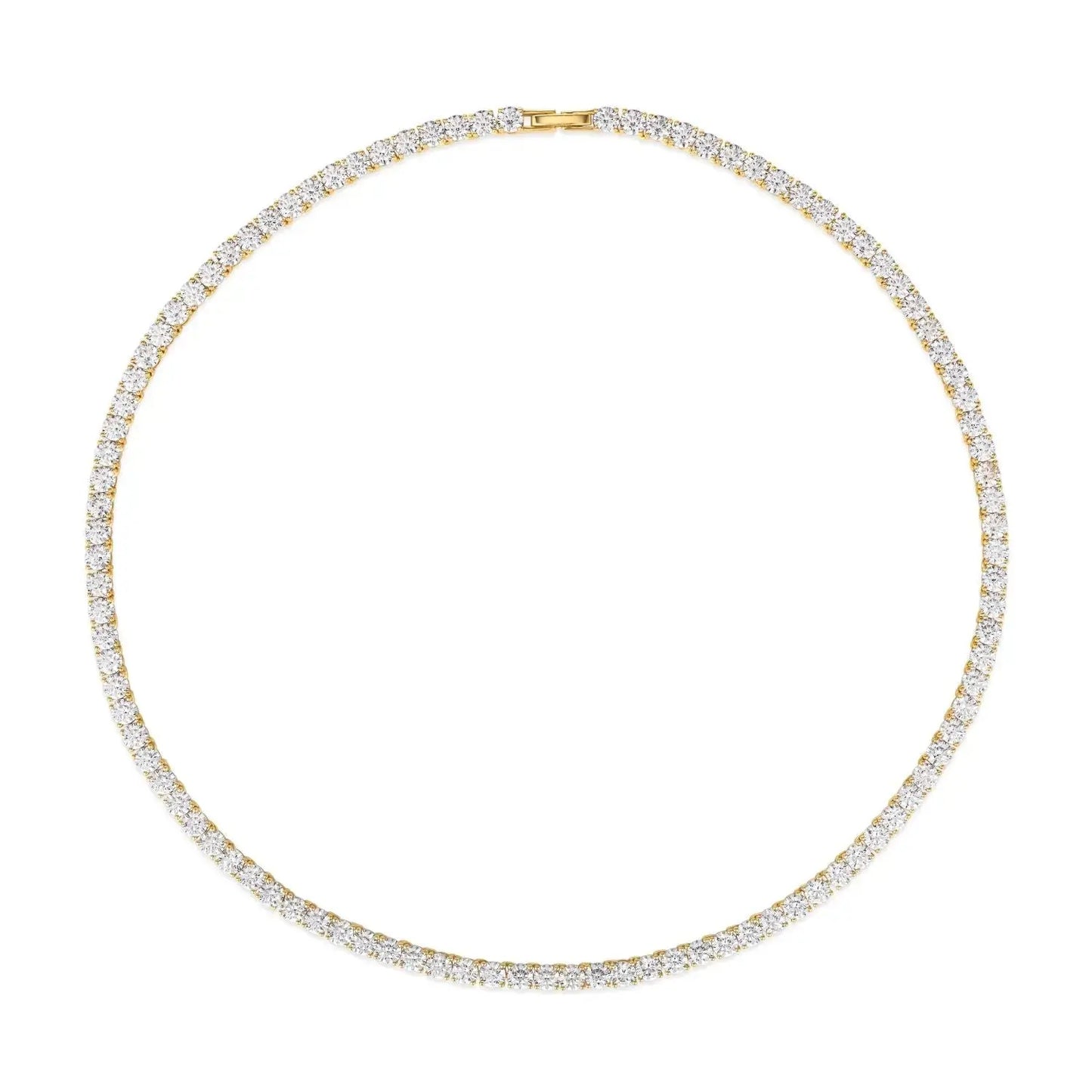 Just Like Diamond Choker in Yellow Gold Anna Zuckerman