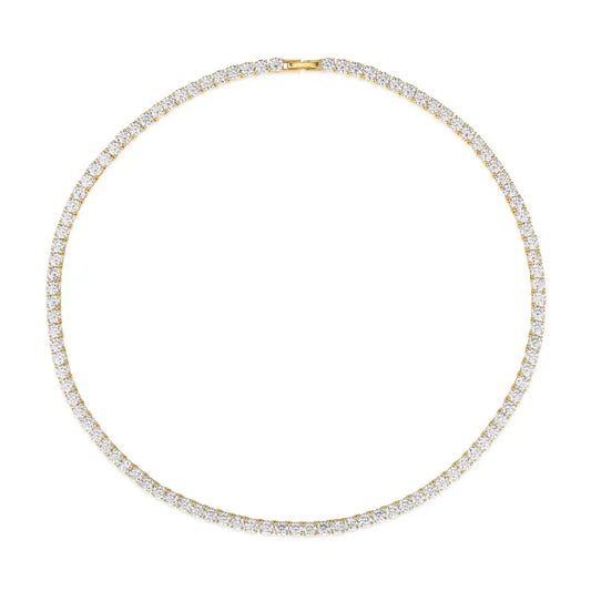 Just Like Diamond Choker in Yellow Gold Anna Zuckerman