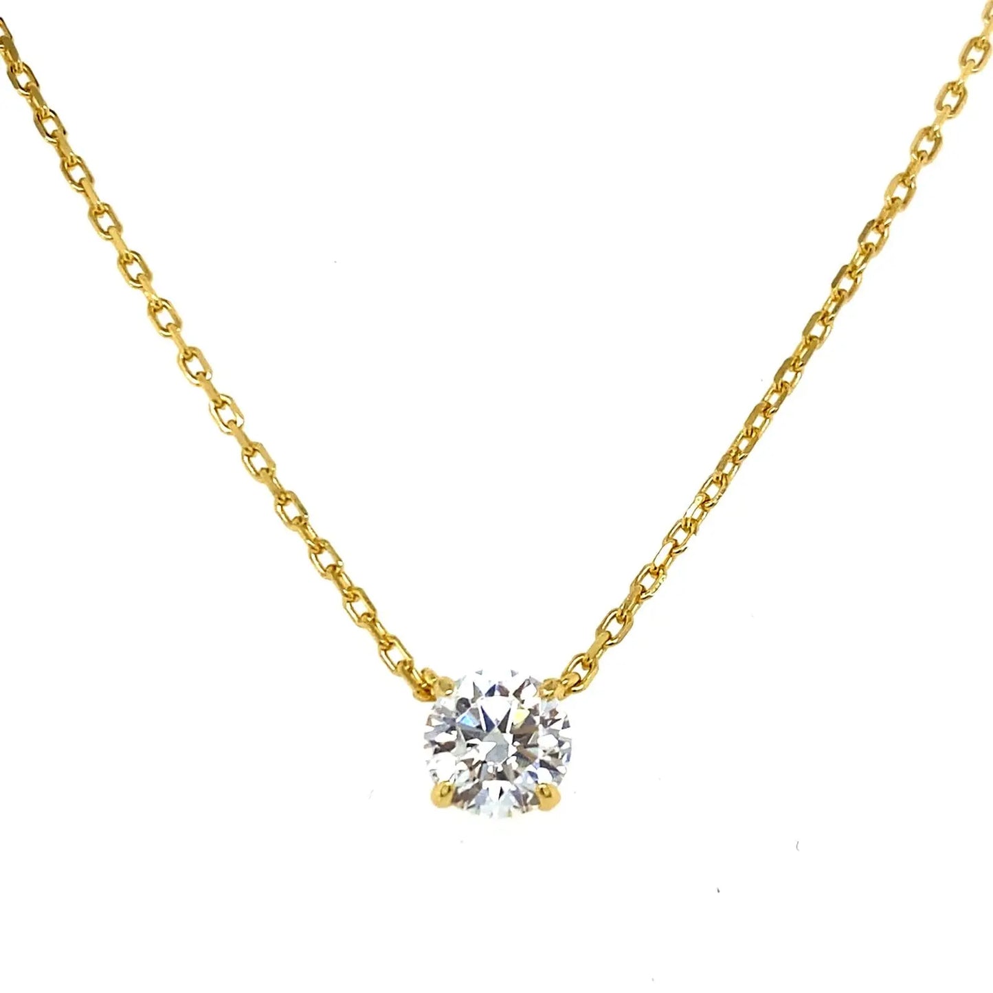 Just Like Diamond Only Better Necklace in 1 Carat - Anna Zuckerman