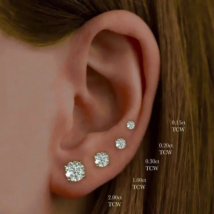 Just Like Diamonds Only Better Studs 1 Carat Anna Zuckerman