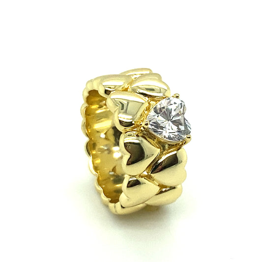 Ivy League Heart Ring