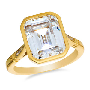 Kelly 5 Carat Skinny Ring Anna Zuckerman