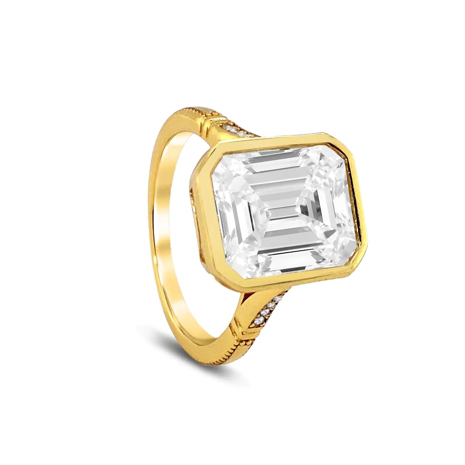 Kelly 5 Carat Skinny Ring Anna Zuckerman