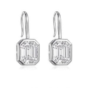 Kelly Diamond Crystalline Drops In Platinum Anna Zuckerman