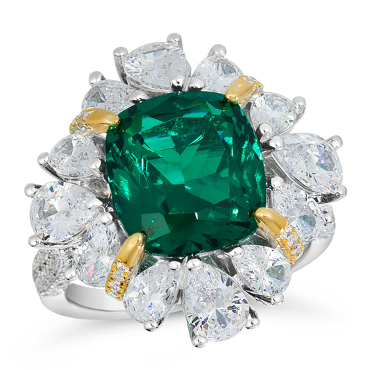 Kelly Ann Emerald Ring by Kathy Hilton