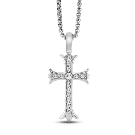 Kristian Cross Necklace Anna Zuckerman