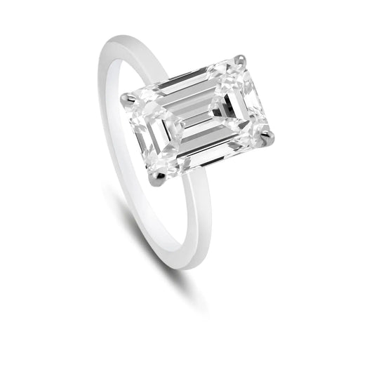 La Belle 3 Carat Solitaire Ring Anna Zuckerman