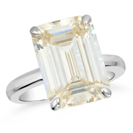 La Belle Ring 8 Carat Solitaire - Anna Zuckerman