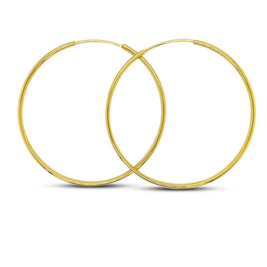 Large Aqua Net Hoops Anna Zuckerman