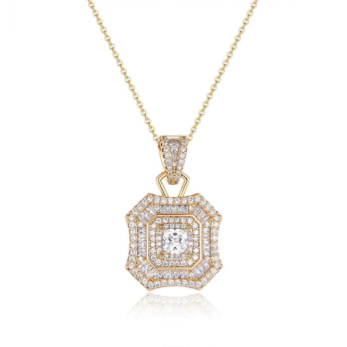 Latte Da Necklace in White Diamond Anna Zuckerman