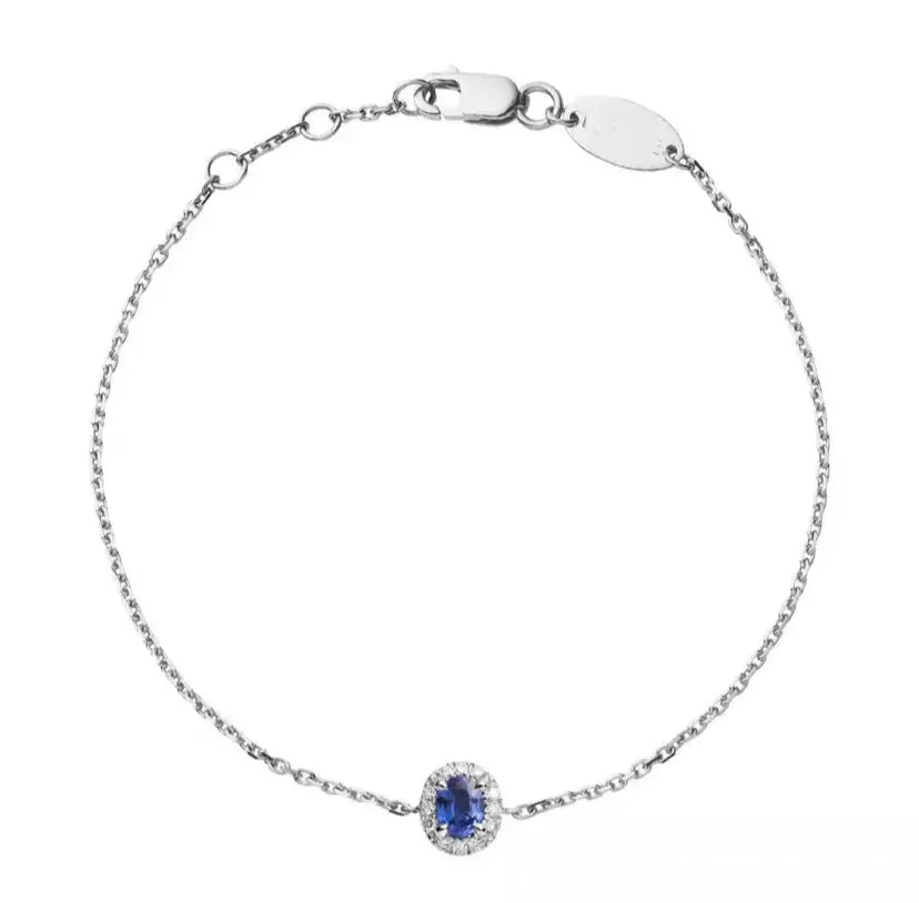 Lily Bracelet Sapphire Anna Zuckerman