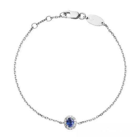 Lily Bracelet Sapphire Anna Zuckerman