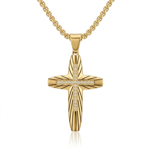 Logan Cross Necklace Anna Zuckerman