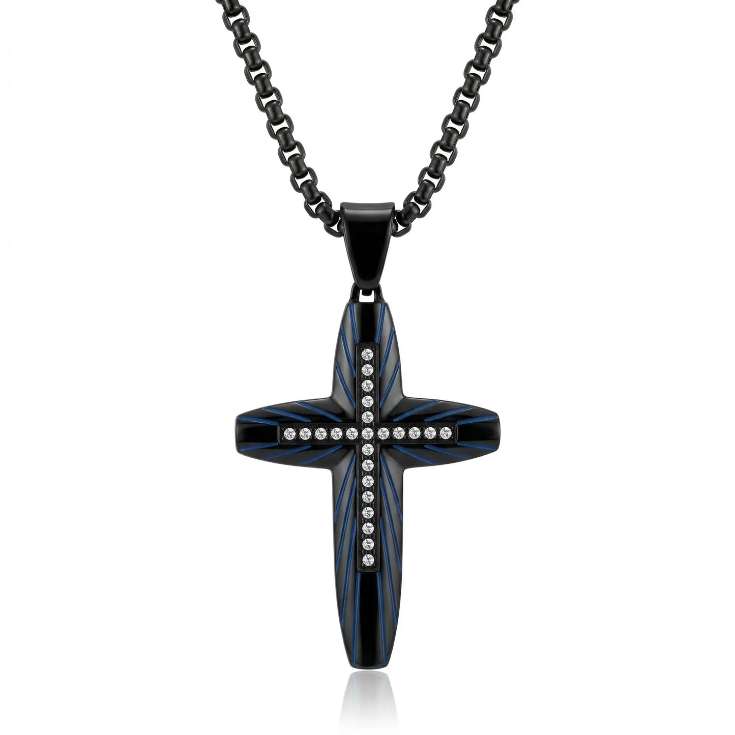 Logan Cross Necklace Anna Zuckerman