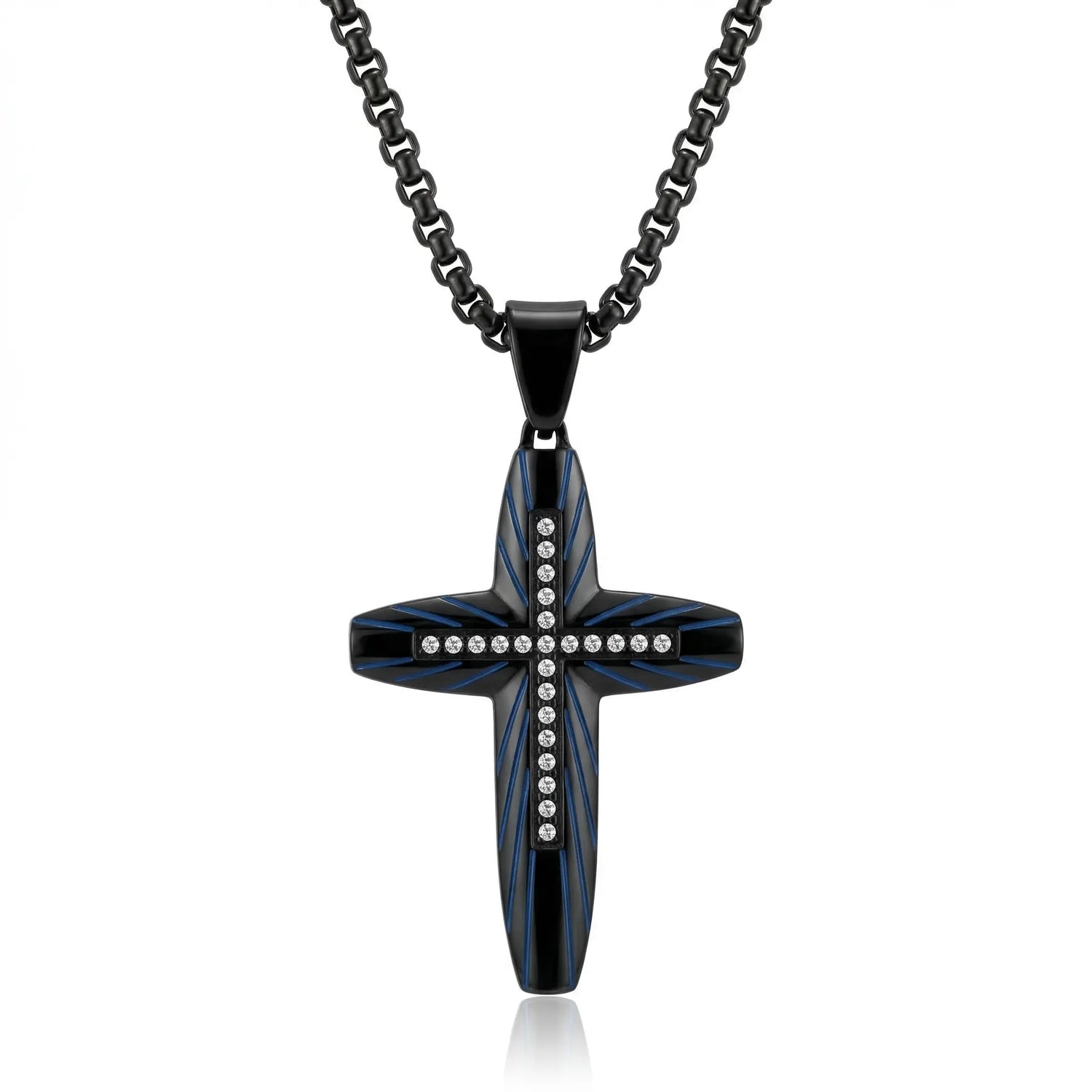 Logan Cross Necklace Anna Zuckerman