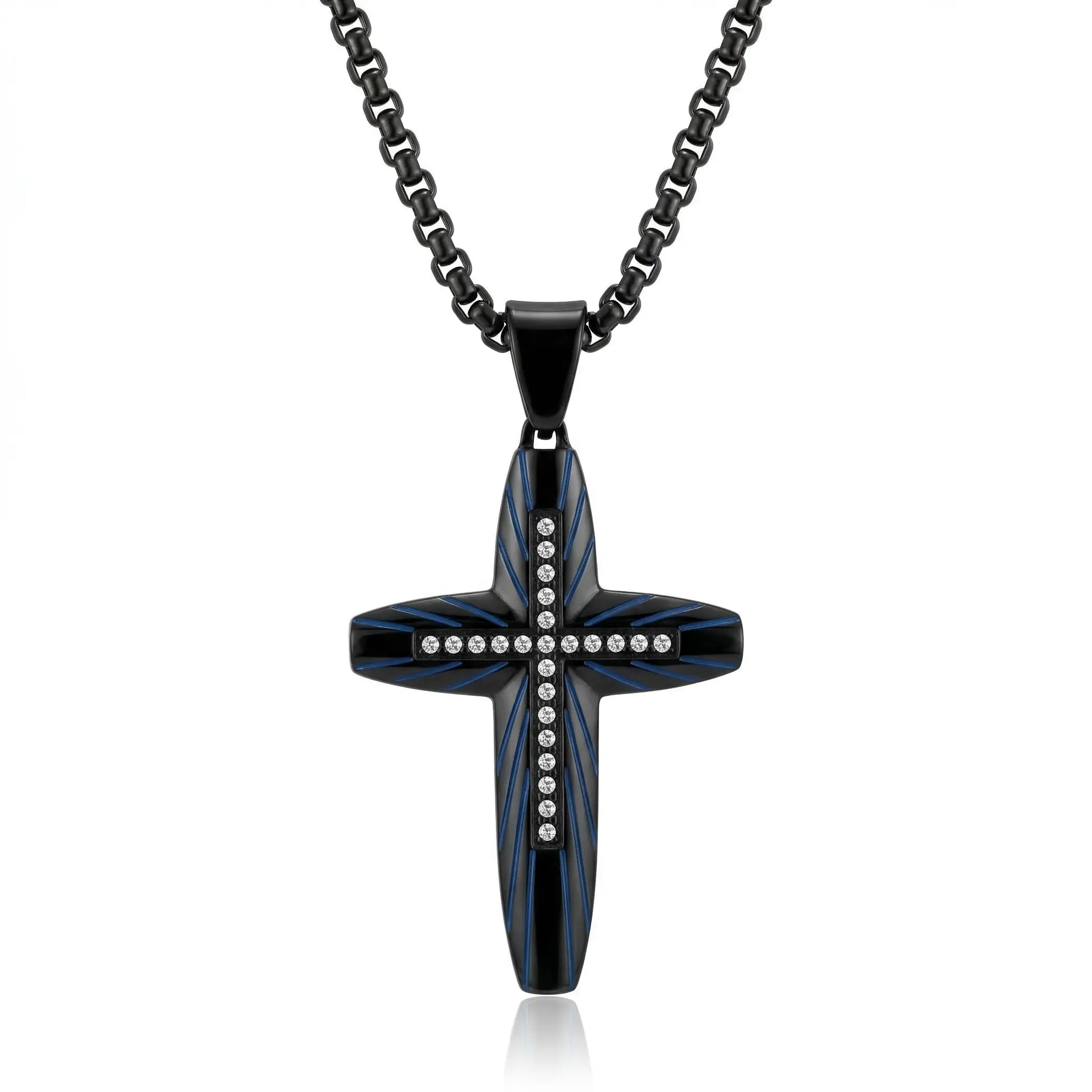 Logan Cross Necklace Anna Zuckerman