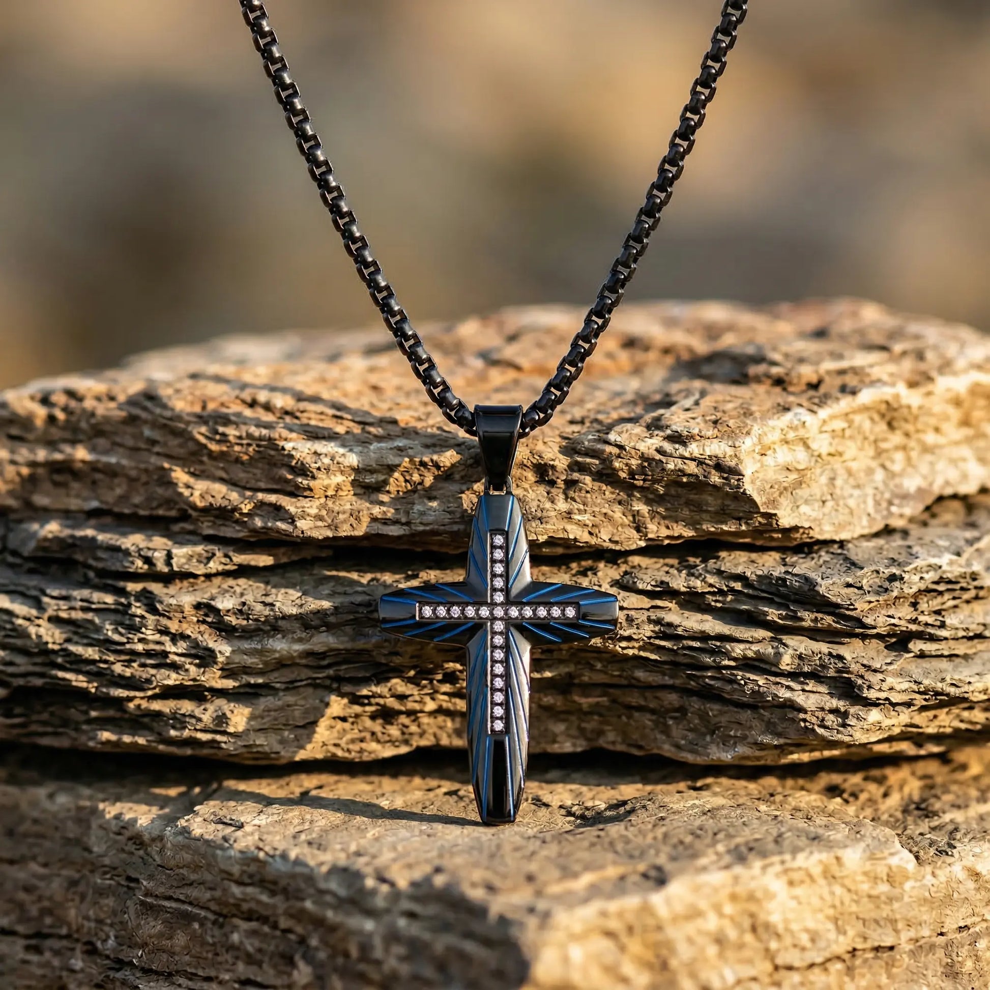 Logan Cross Necklace Anna Zuckerman