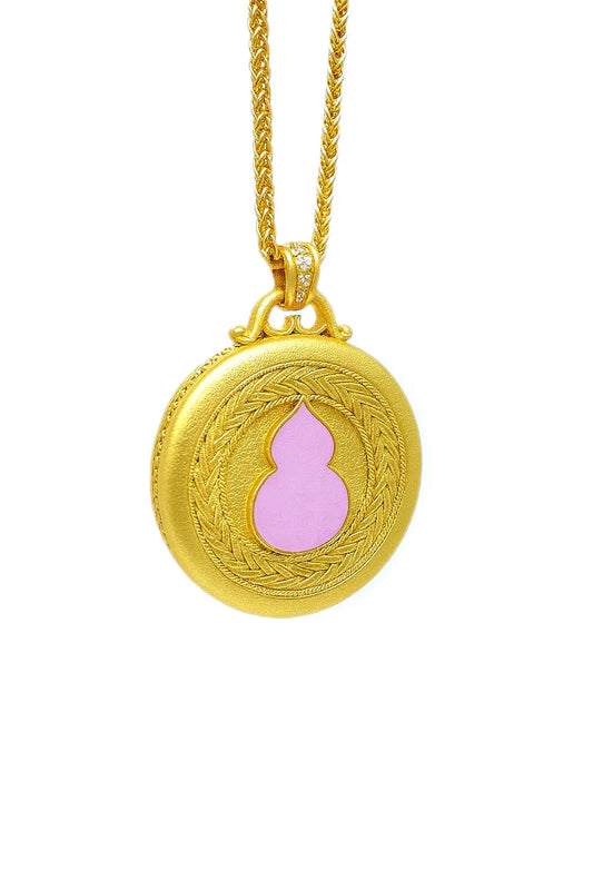 Lotus of Gold Necklace Anna Zuckerman