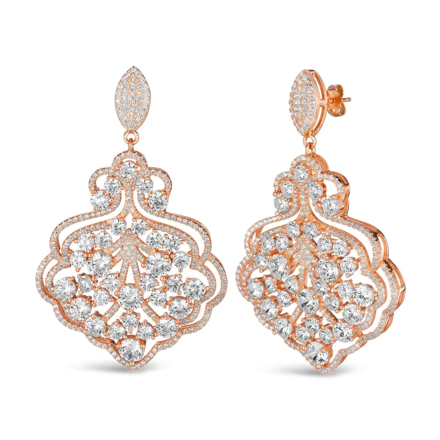 Lourdes Chandelier Earrings - Anna Zuckerman