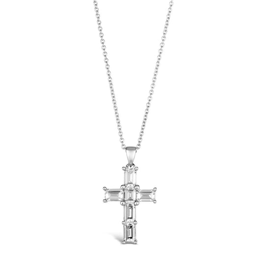 Lourdes Cross Necklace Anna Zuckerman Retail