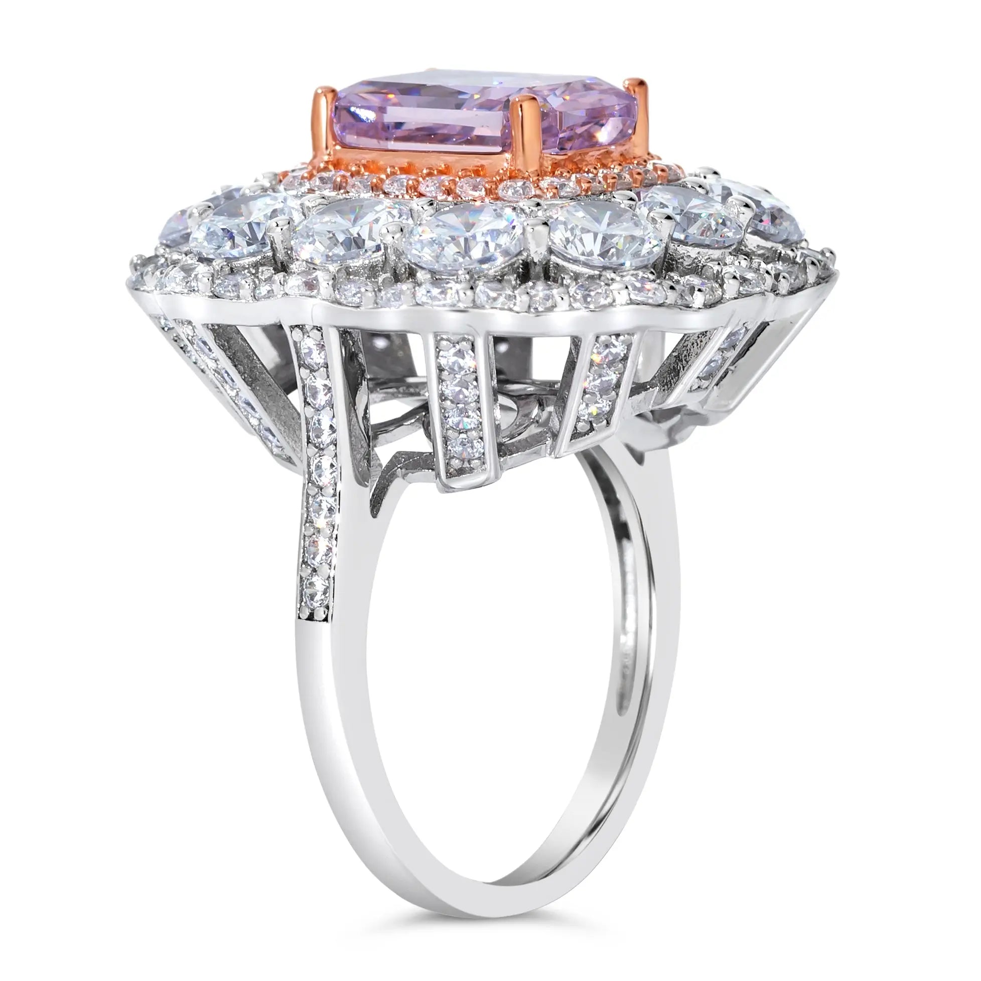 Anna Zuckerman Lucia Brilliante Cocktail Ring by Kathy Hilton