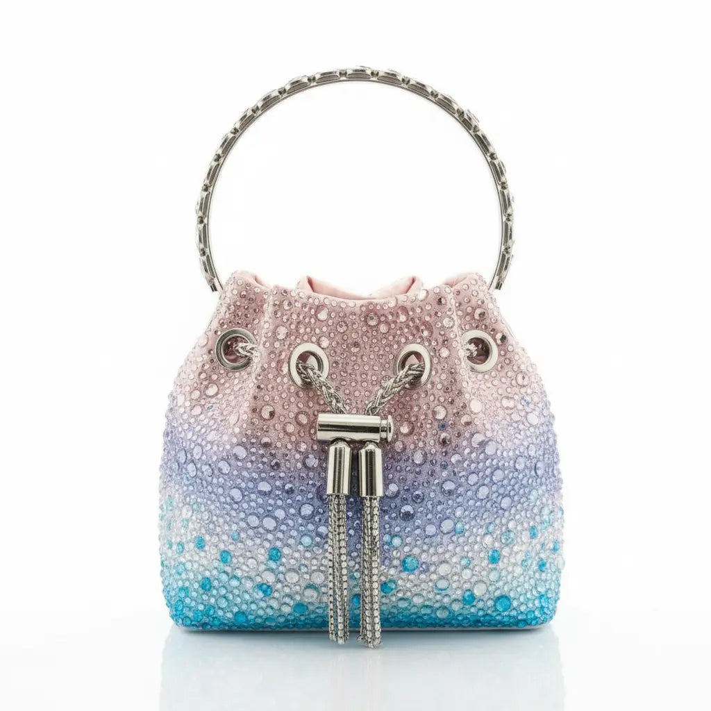 Lush Life Purse in Blush Lilac Ombre Anna Zuckerman