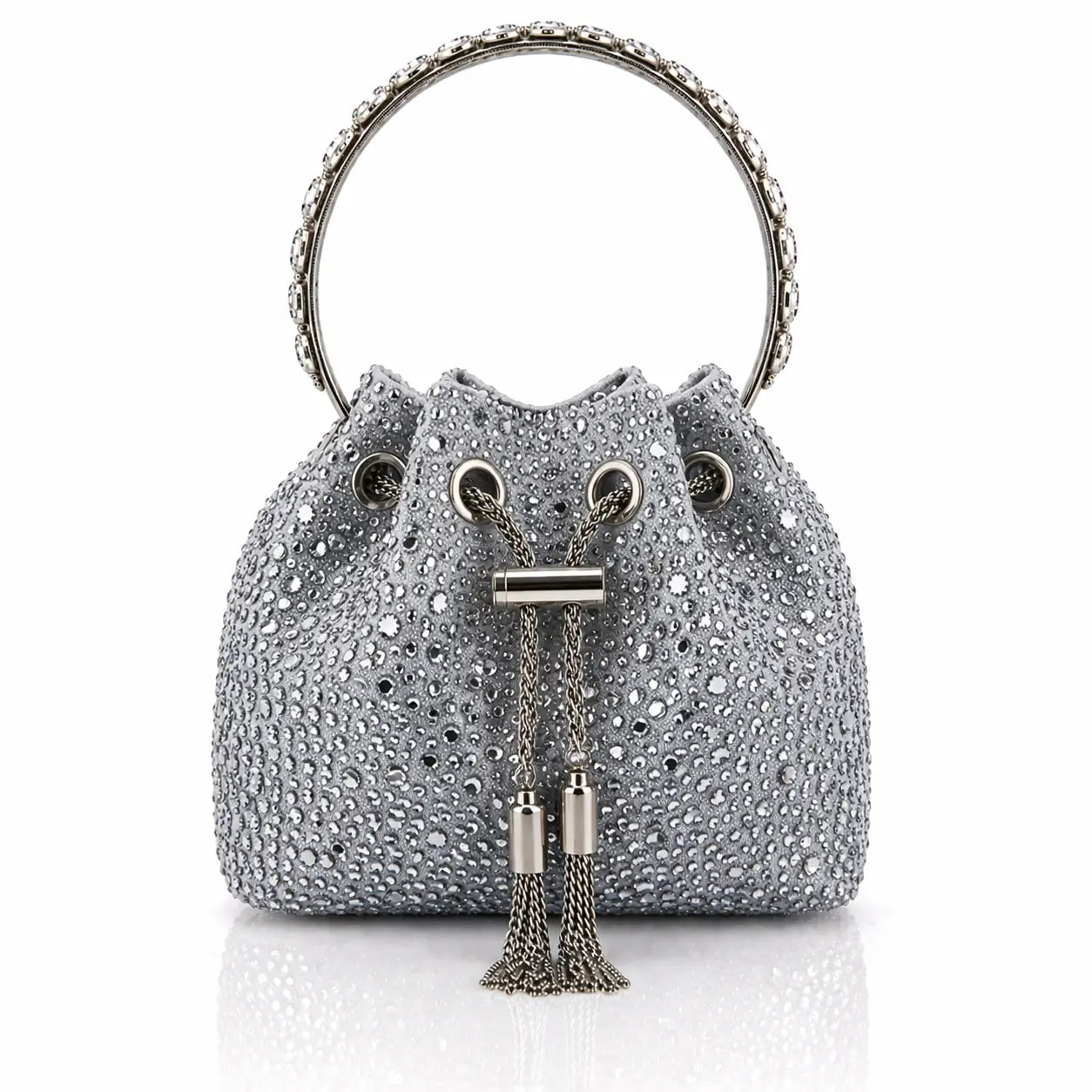 Lush Life Purse in Crystal Frost