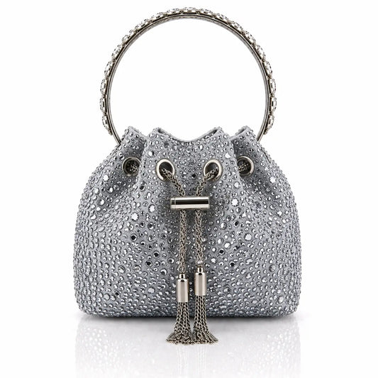 Lush Life Purse in Crystal Frost