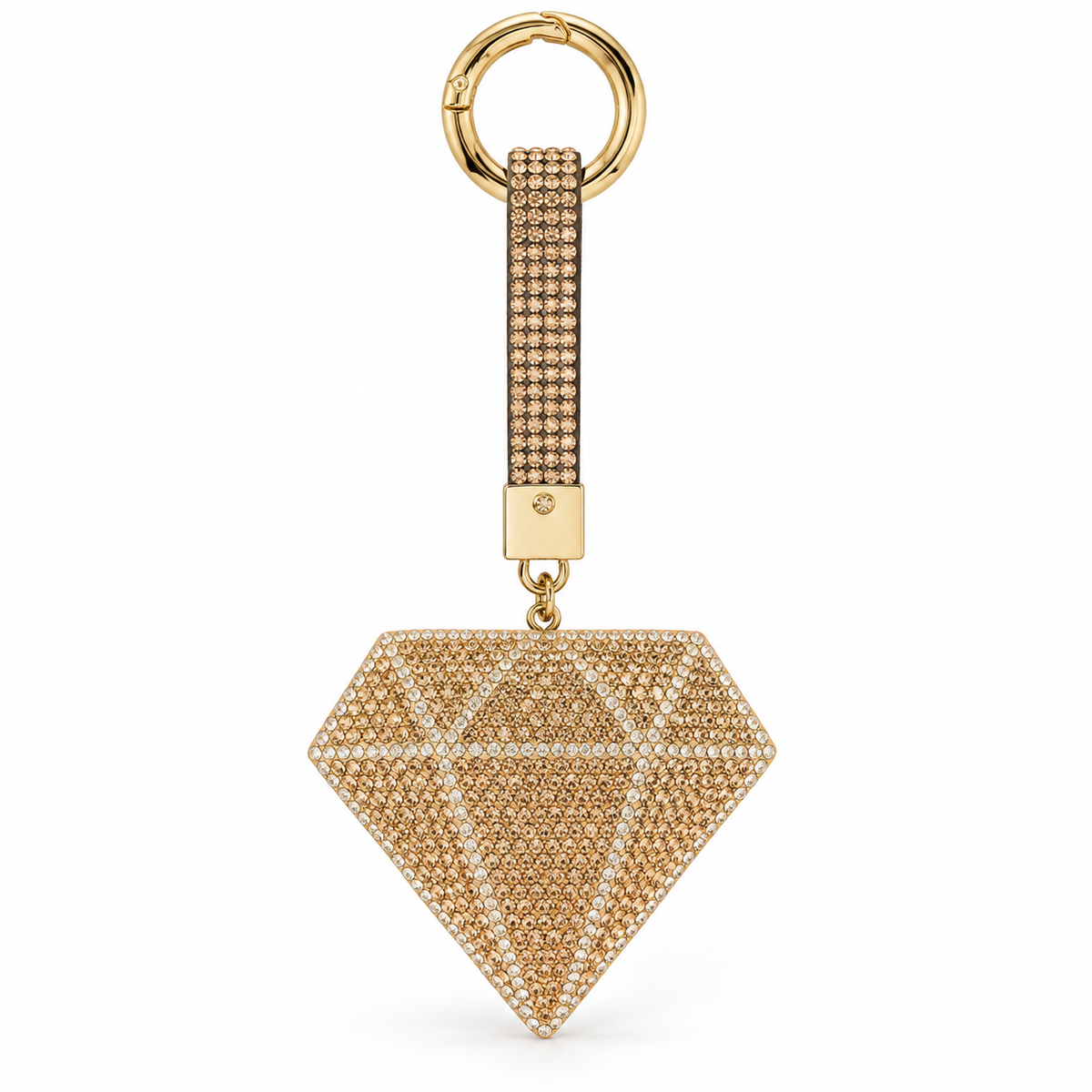Show your Cards Diamon Charm in Beige