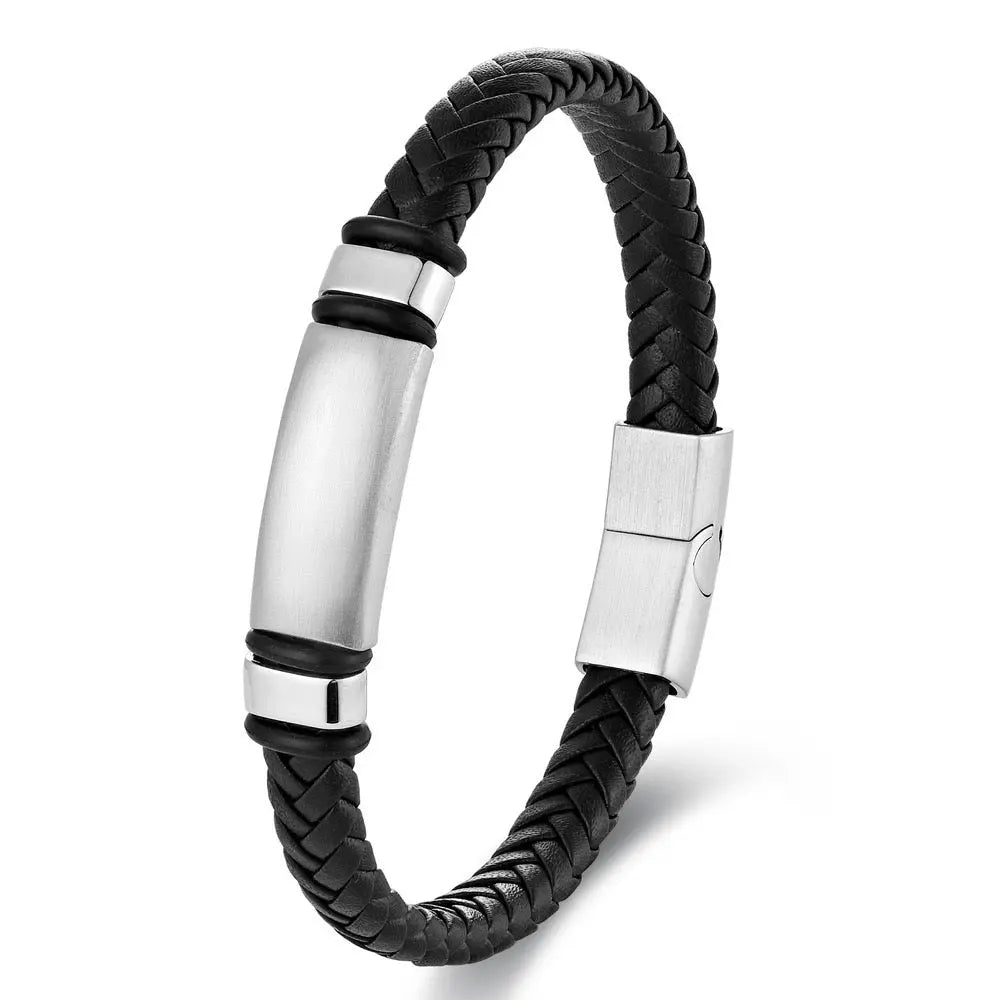 Lynk Men's Leather Cuff Anna Zuckerman