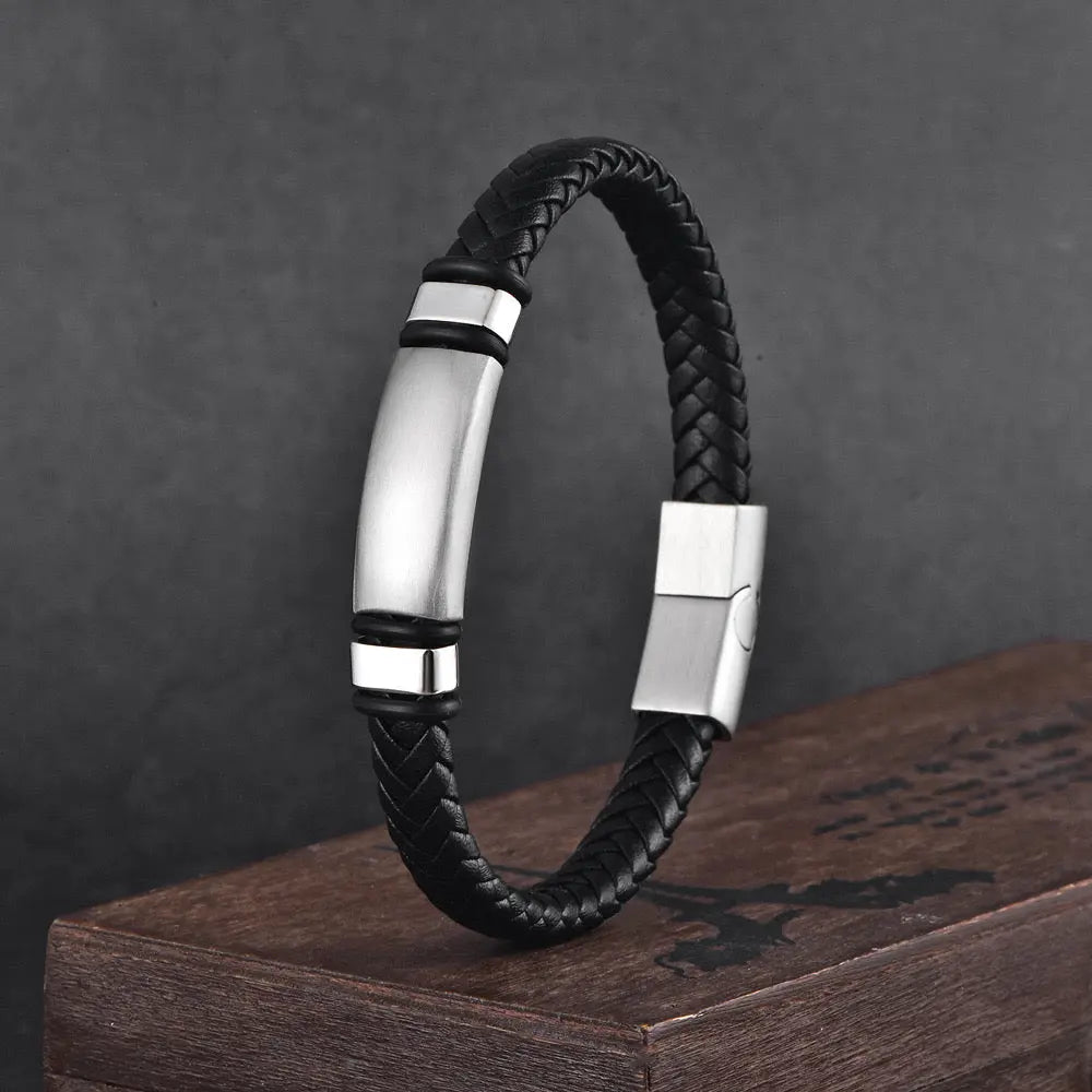 Lynk Men's Leather Cuff Anna Zuckerman