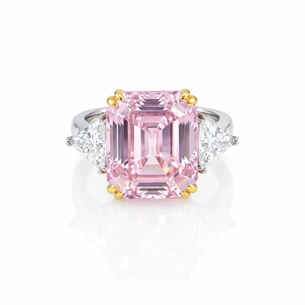 Malibu 12 Carat Argyle Pink Crystalline Ring Anna Zuckerman