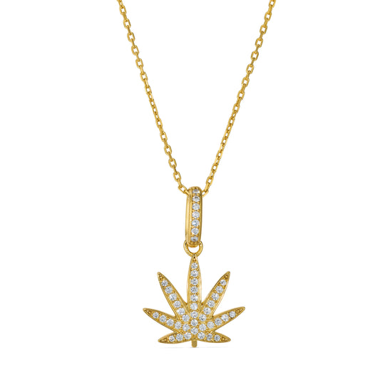 Mary Jane Necklace in Gold Anna Zuckerman