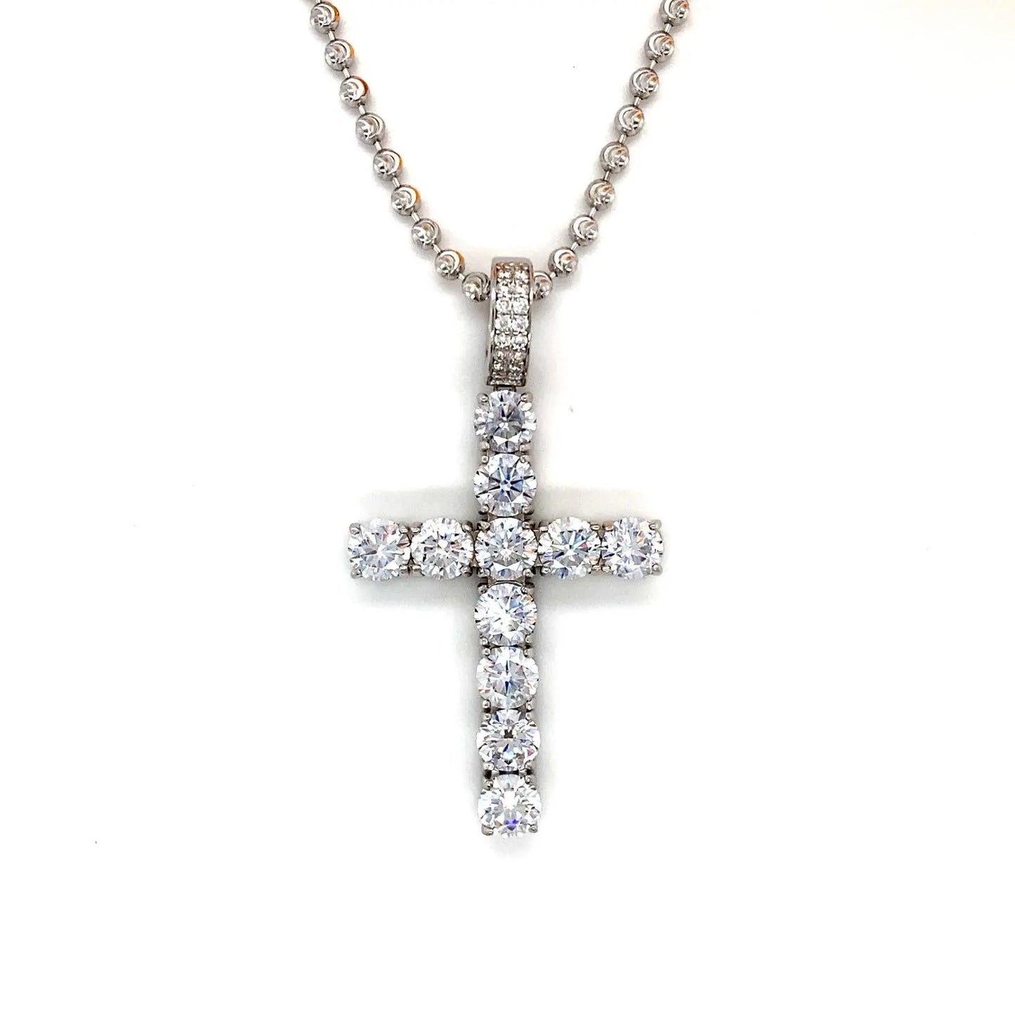 Men's 22in Cross Necklace Anna Zuckerman