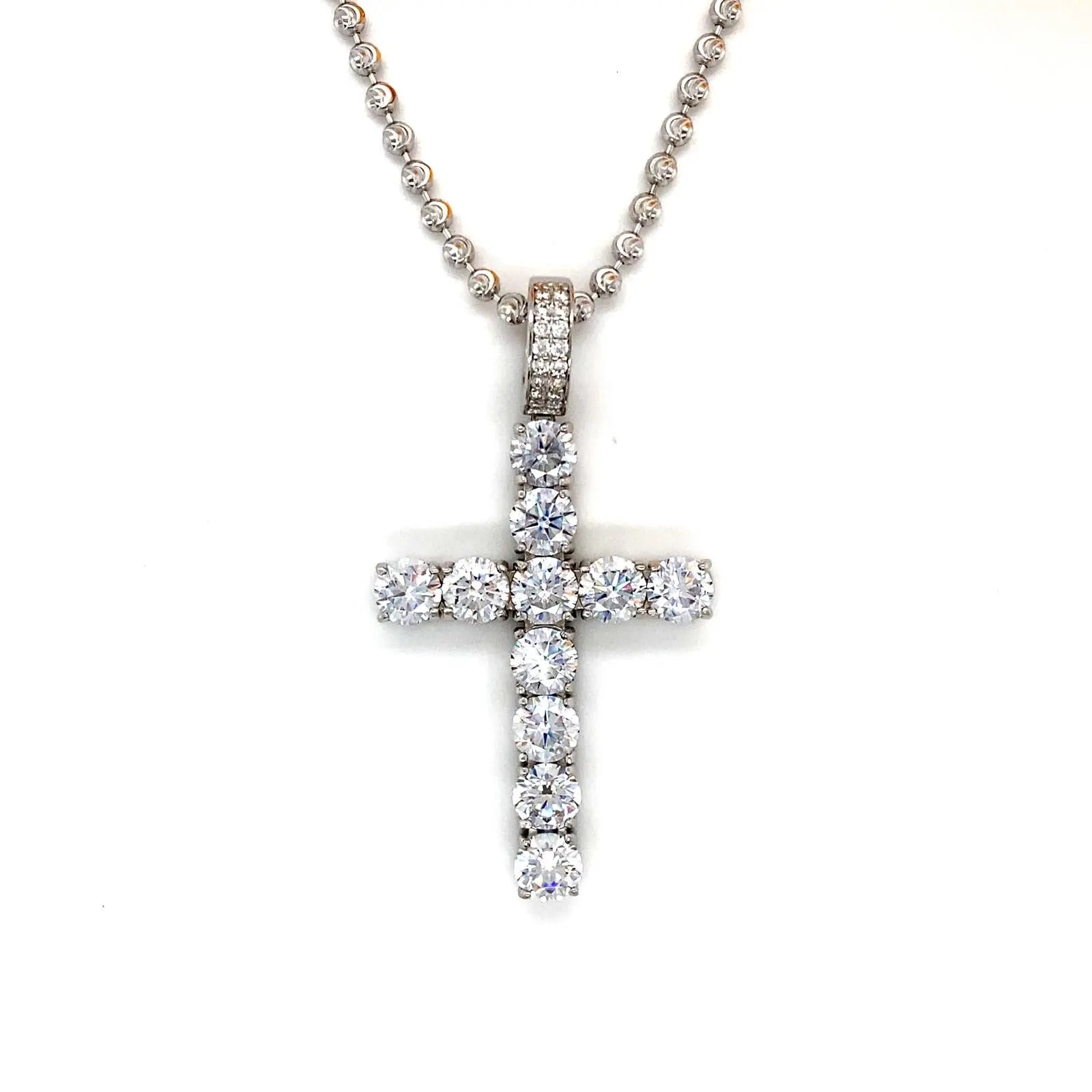 Men's 22in Cross Necklace Anna Zuckerman