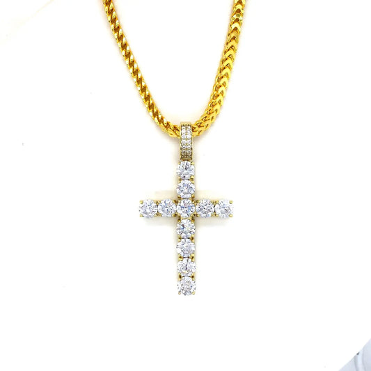 Men's 22in Cross Necklace Anna Zuckerman