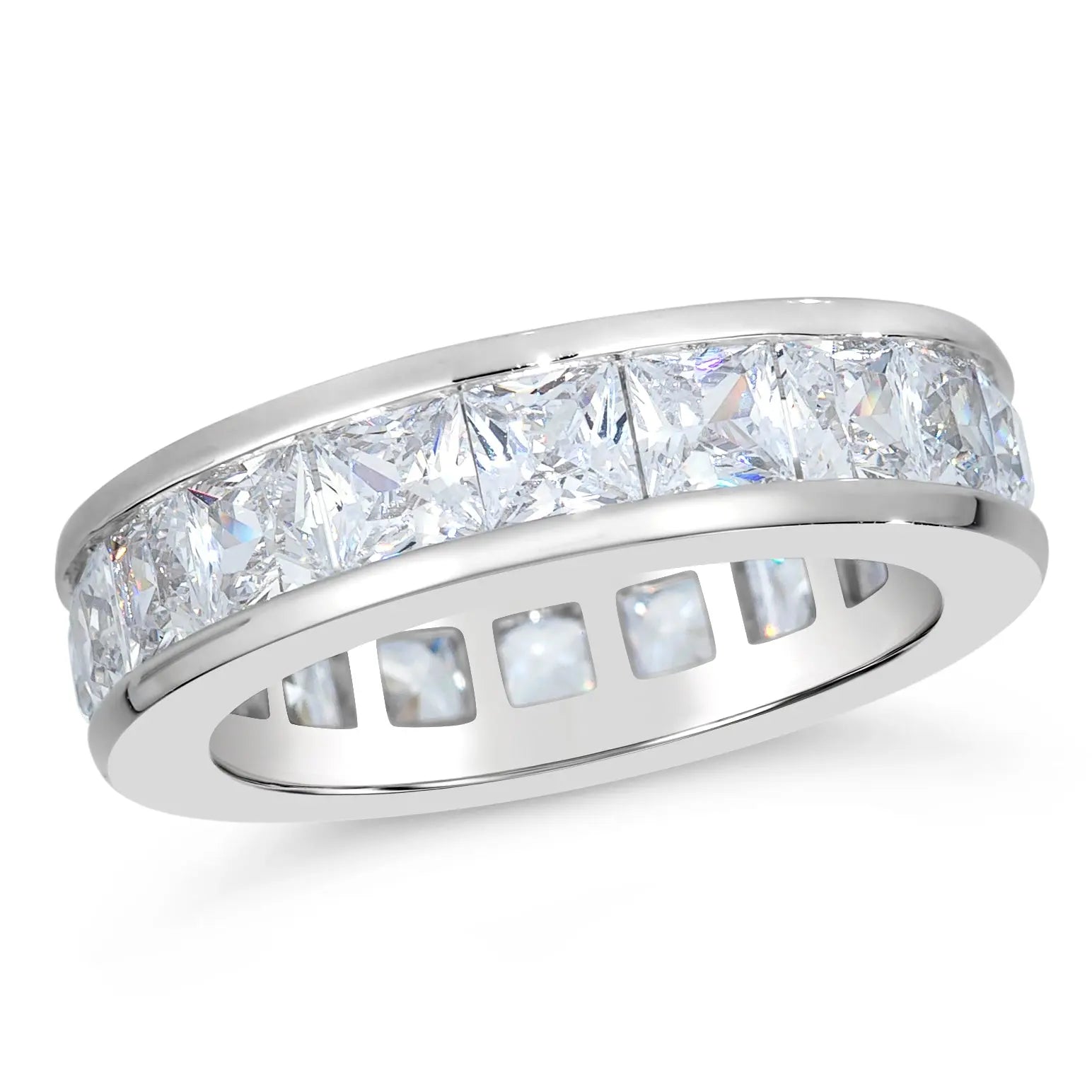 Men's 6 Carat Eternity Band Anna Zuckerman