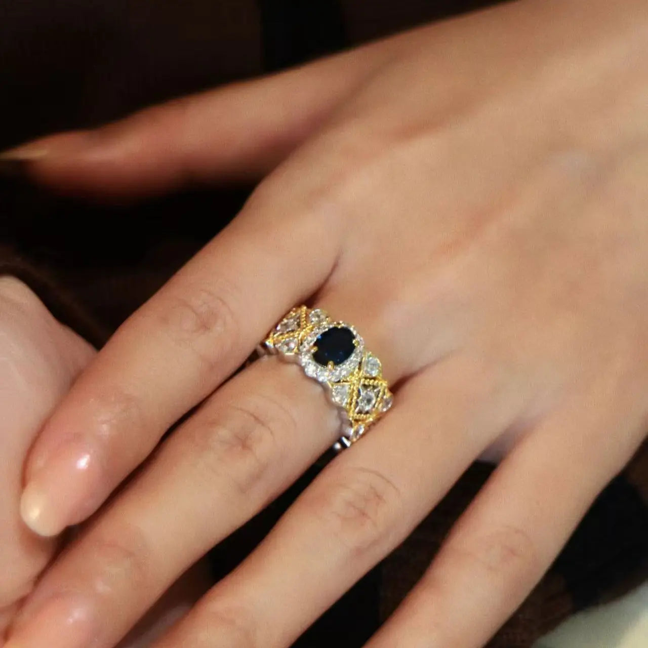 Midnight Sky Ring Anna Zuckerman