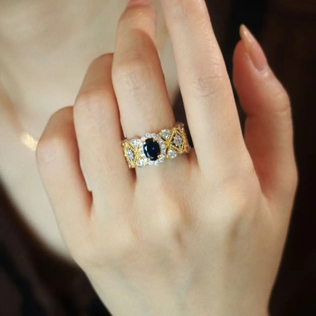 Midnight Sky Ring Anna Zuckerman