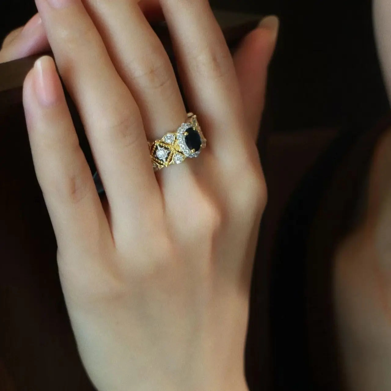 Midnight Sky Ring Anna Zuckerman
