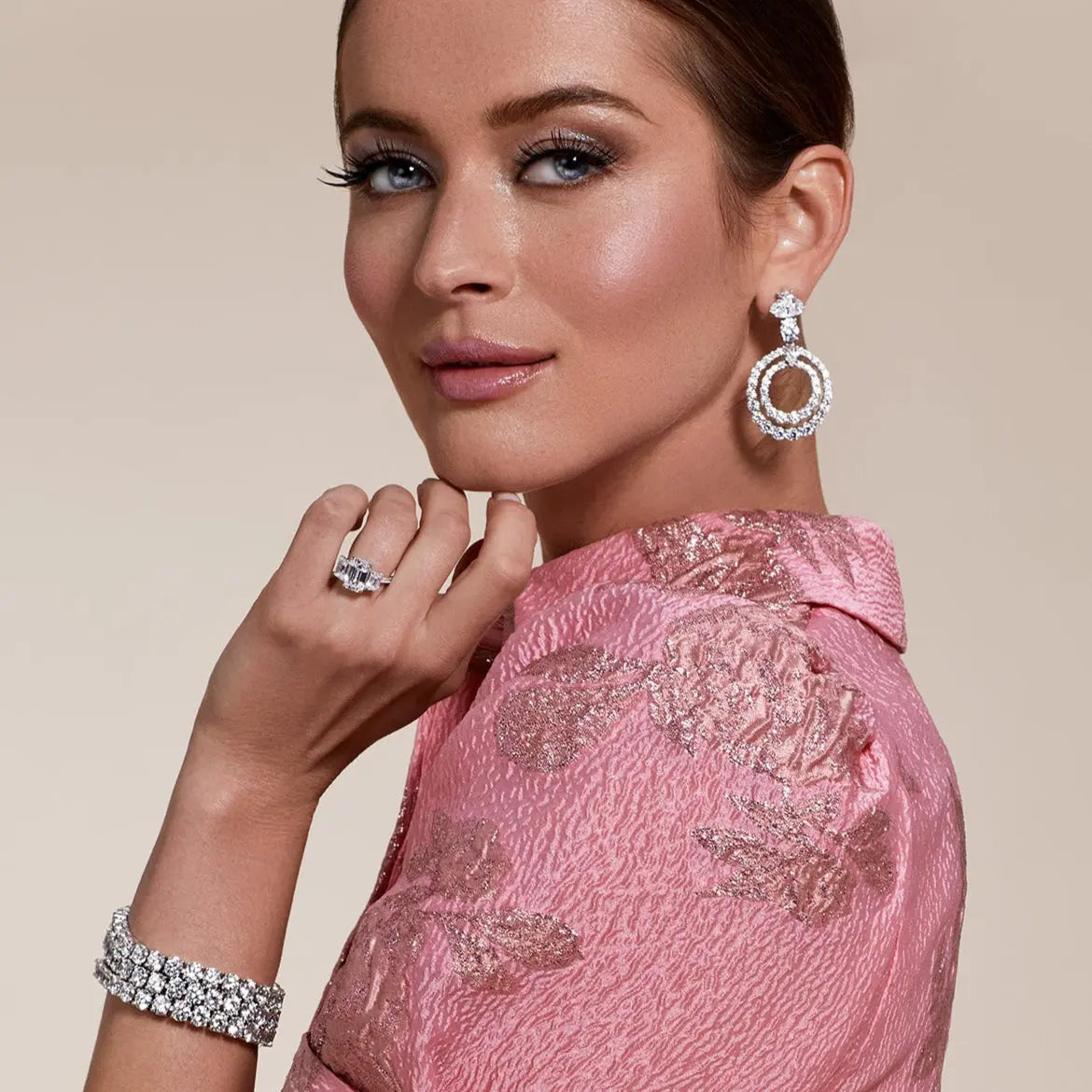 Milana 3 Stone Ring Anna Zuckerman