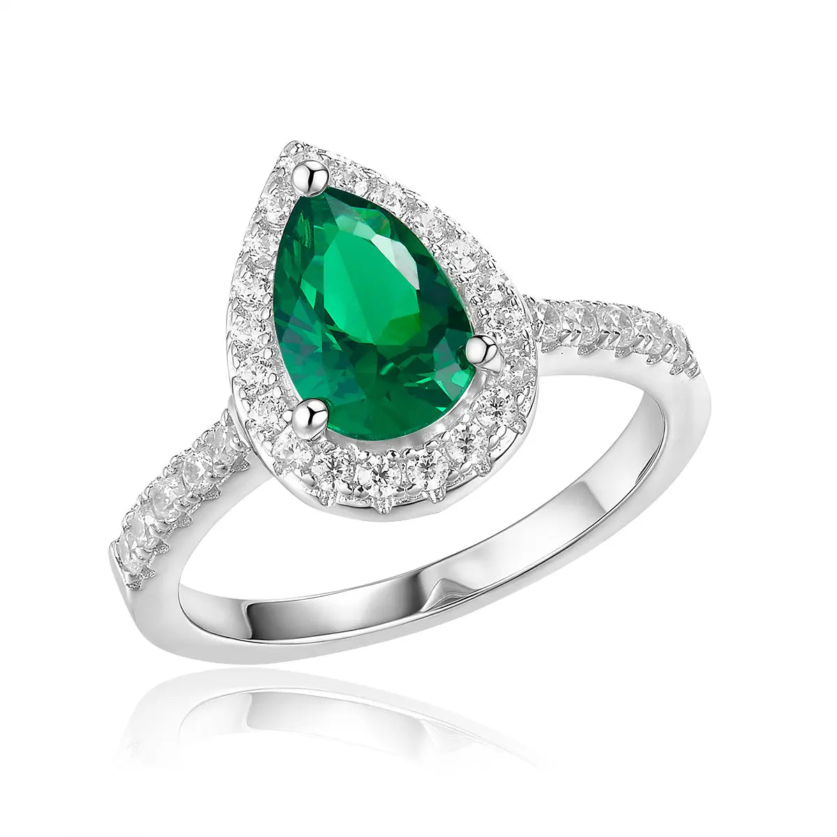 Milano Drops in Emerald Anna Zuckerman