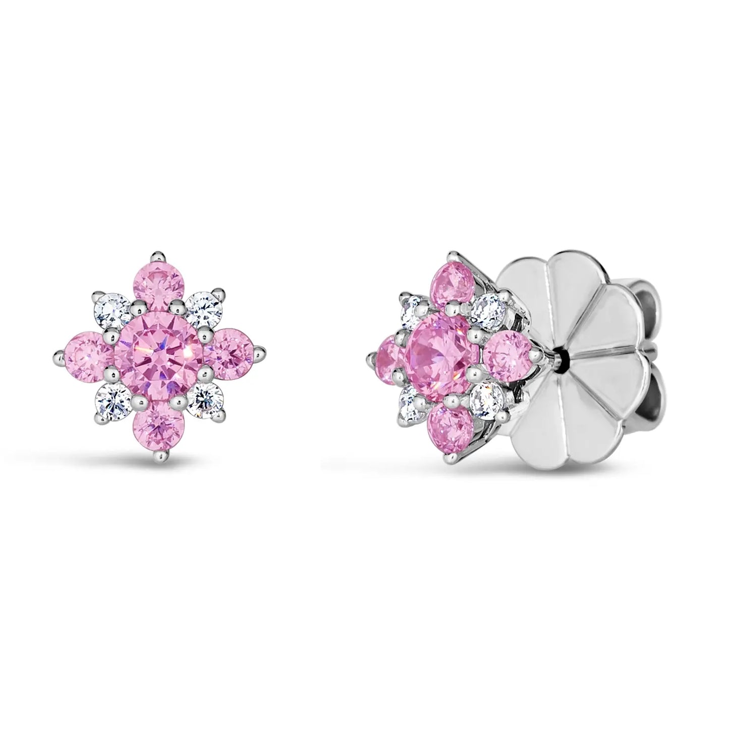 Mini Aster Diamond Crystalline Studs - Anna Zuckerman
