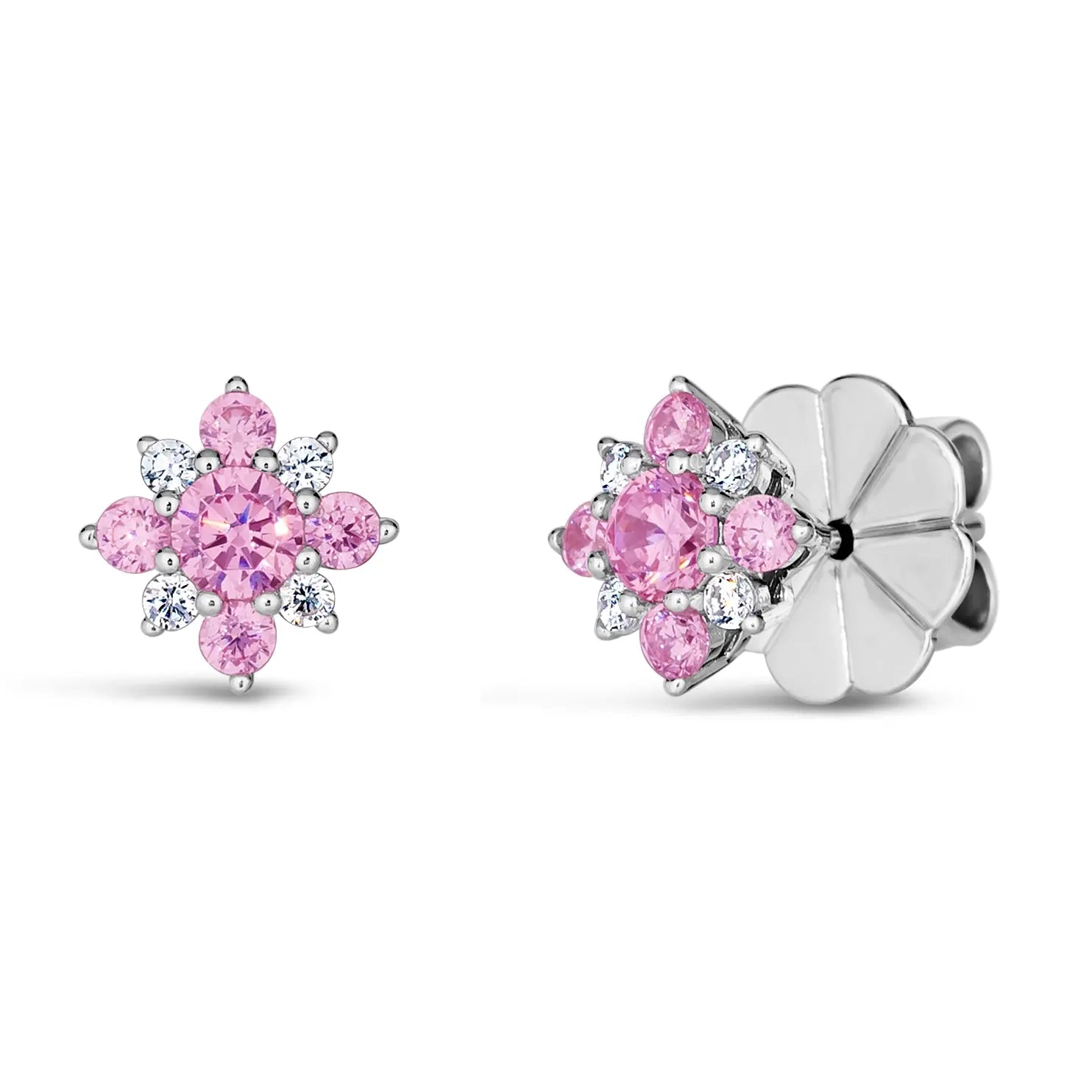 Mini Aster Diamond Crystalline Studs - Anna Zuckerman