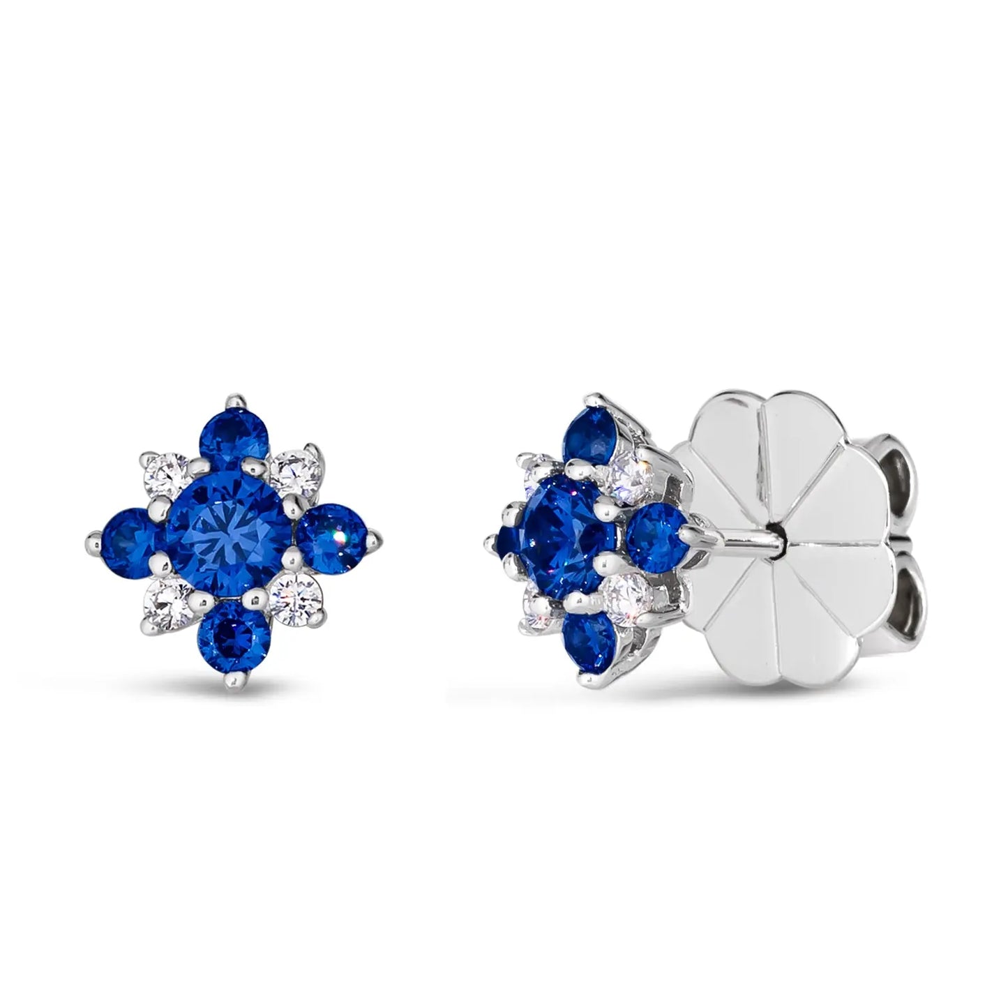 Mini Aster Diamond Crystalline Studs - Anna Zuckerman